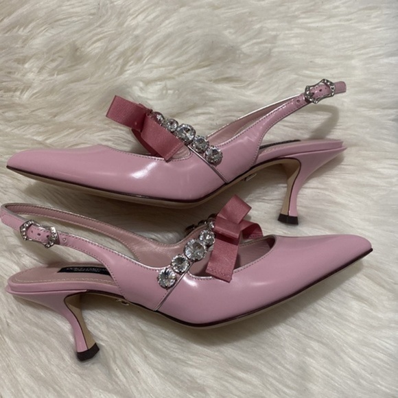 New Dolce & Gabbana‎ Lori Slingback pumps size 36EU - Picture 4 of 14